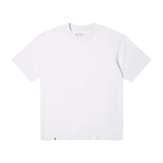 Edwin Oversize Basic T-Shirt White garment washed
