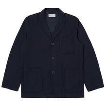 Load image into Gallery viewer, Universal Works Three Button Jacket Brushed Moleskin Navy
