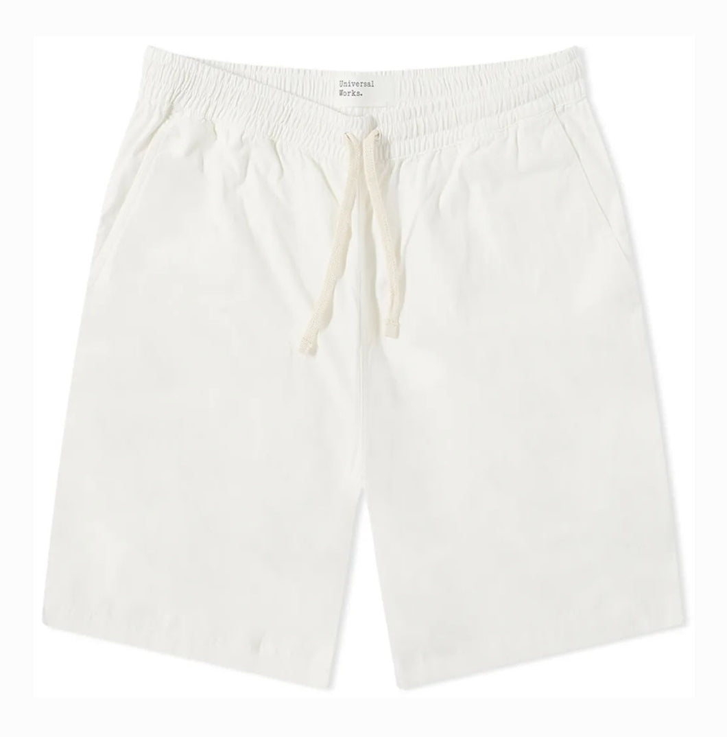 Universal Works Twill Beach Short Ecru