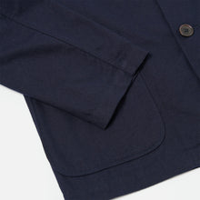 Load image into Gallery viewer, Universal Works Three Button Jacket Brushed Moleskin Navy
