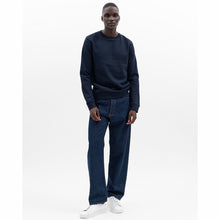 Load image into Gallery viewer, Norse Projects Vagn Slim Organic Sweatshirt Dark Navy
