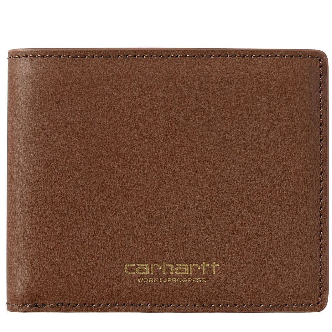 Carhartt WIP Vegas Billford Wallet Cognac/Gold