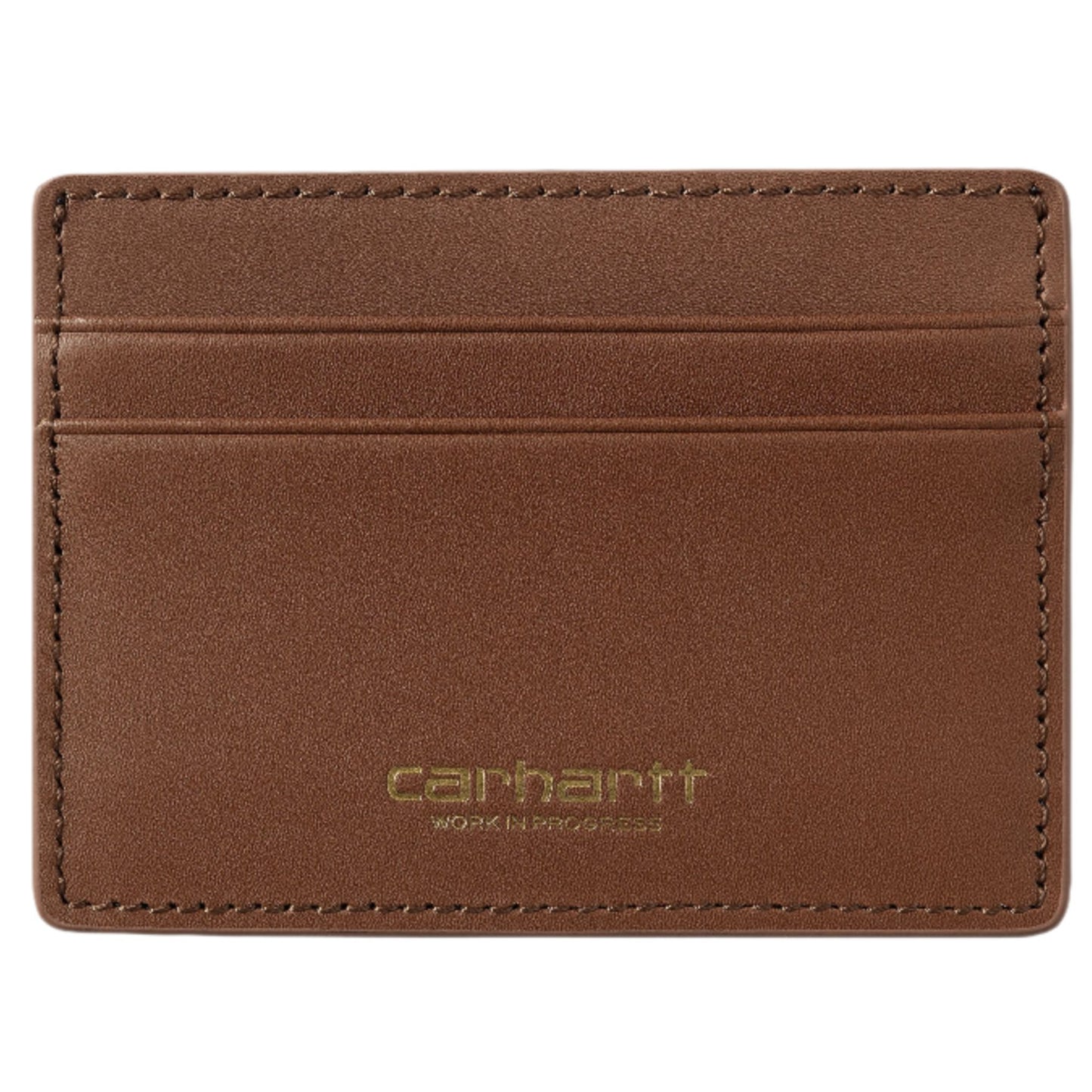 Carhartt WIP Vegas Cardholder Cognac / Gold