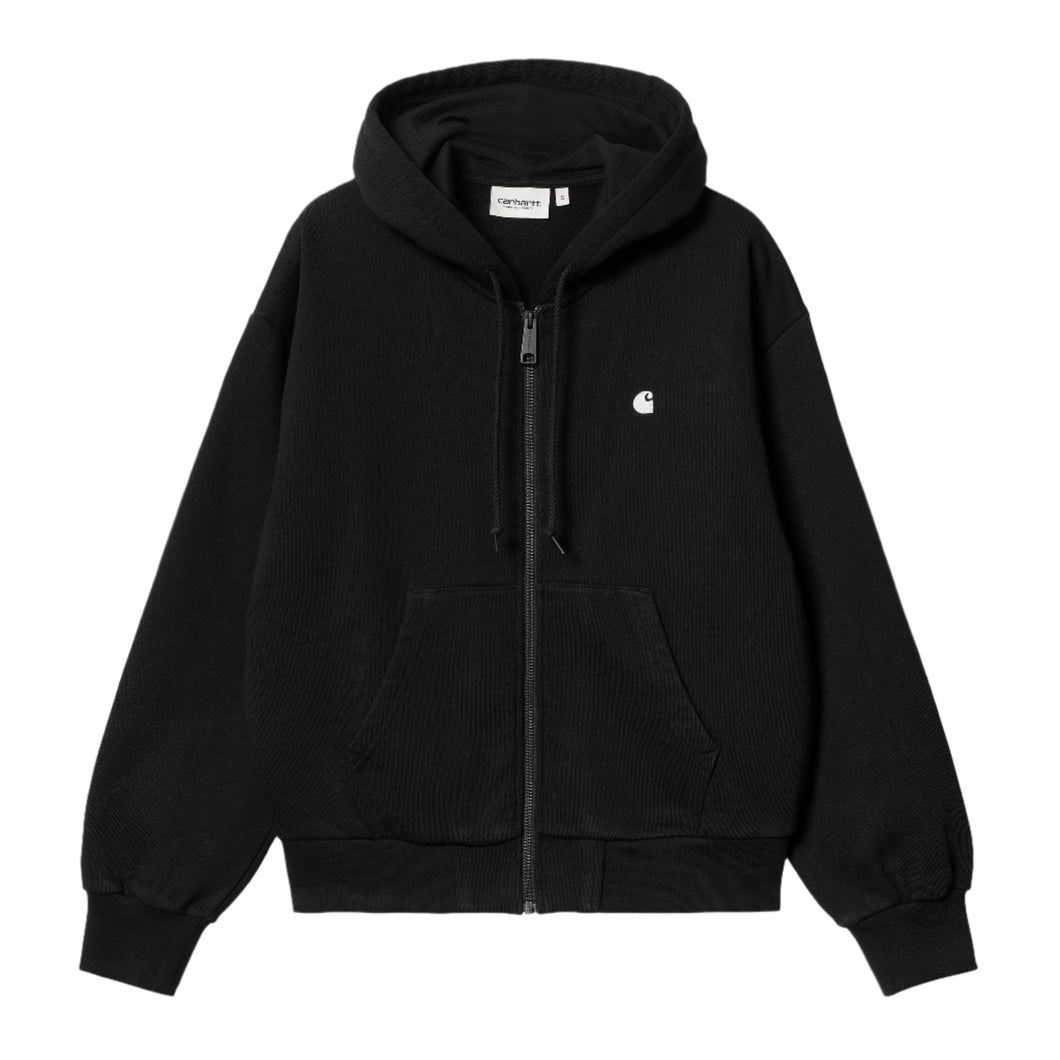 Carhartt WIP W' Hooded Casey Jacket Black / Silver