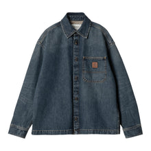 Load image into Gallery viewer, Carhartt WIP W&#39; Lovilia Shirt Jac Denim
