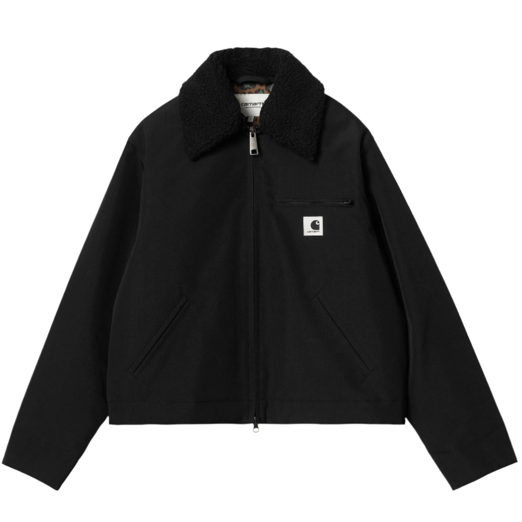 Carhartt WIP W' Newkirk Jacket Black / Camo Leo, Tamarind