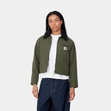 Load image into Gallery viewer, Carhartt WIP W&#39; Newkirk Jacket Office Green / Camo Leo Tamarind
