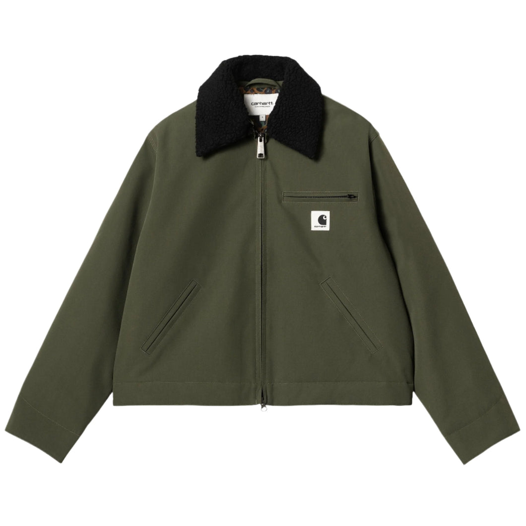 Carhartt WIP W' Newkirk Jacket Office Green / Camo Leo Tamarind