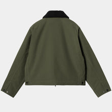 Load image into Gallery viewer, Carhartt WIP W&#39; Newkirk Jacket Office Green / Camo Leo Tamarind
