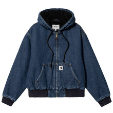 Load image into Gallery viewer, Carhartt WIP W&#39; OG Active Jacket Blue Stone Washed
