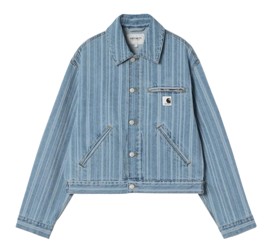Carhartt WIP W' Rylan Jacket Rylan Stripe Blue