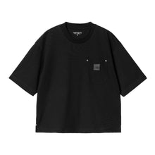 Load image into Gallery viewer, Carhartt WIP W&#39; S/S Eldon T-Shirt Black
