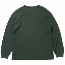 Load image into Gallery viewer, Aries Waffle LS Tee Dark Olive
