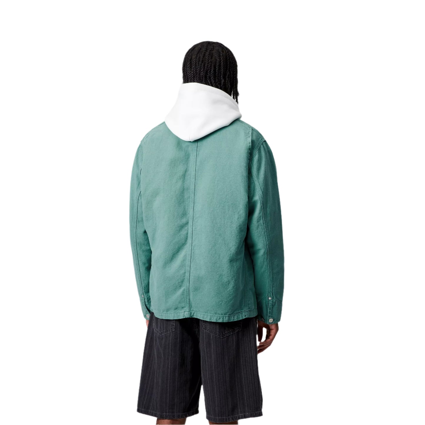 Carhartt WIP Walter Chore Coat Saguaro garment dyed