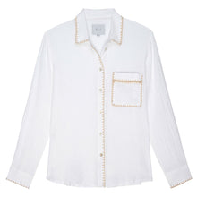 Load image into Gallery viewer, Rails Charli Shirt White Blanket Stich
