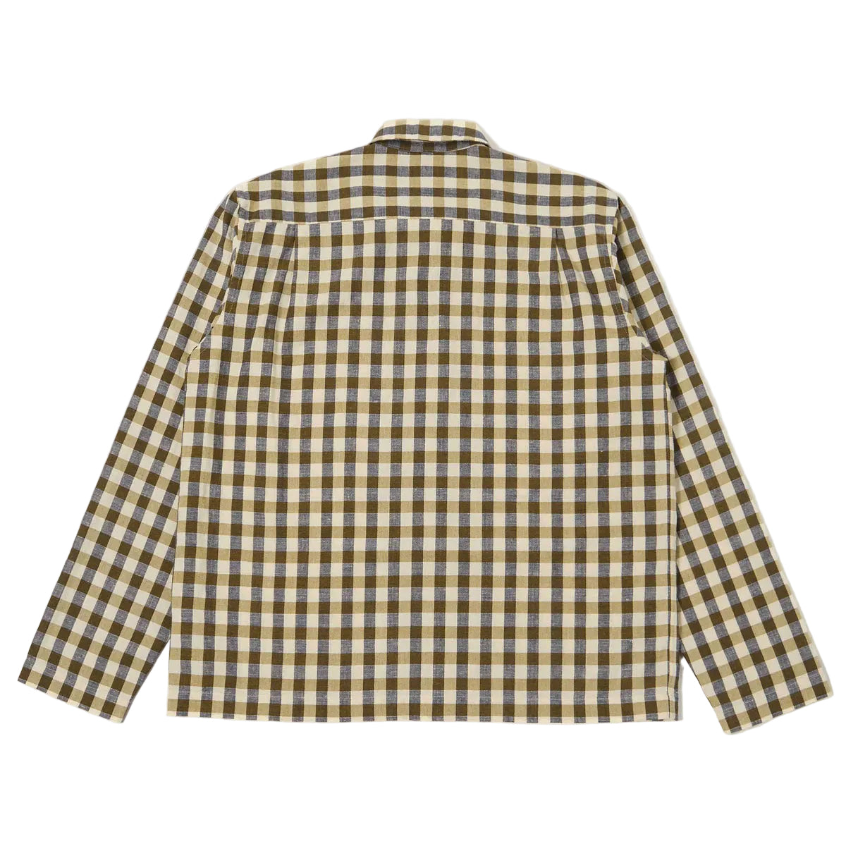 Universal Works Aberdeen Lincot Zip Shirt Olive