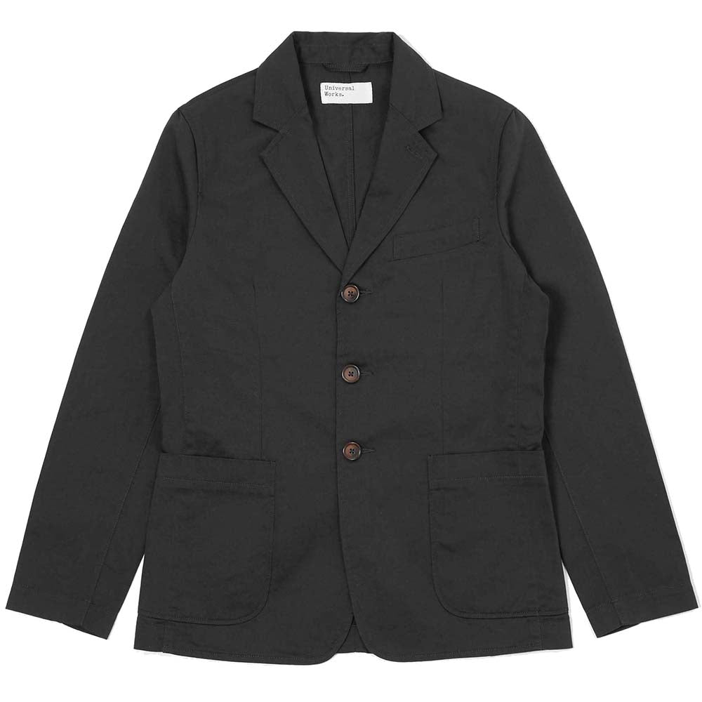 Universal Works London Jacket Black Twill