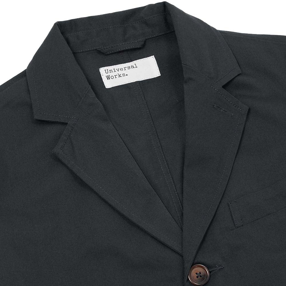 Universal Works London Jacket Black Twill