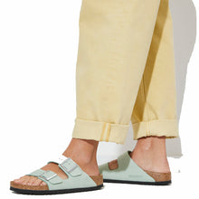 Load image into Gallery viewer, Birkenstock Arizona Soft Footbed Matcha Narrow Fit
