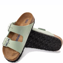 Load image into Gallery viewer, Birkenstock Arizona Soft Footbed Matcha Narrow Fit
