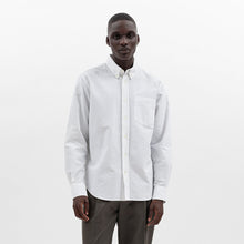 Load image into Gallery viewer, Norse Projects Algot Oxford Monogram White
