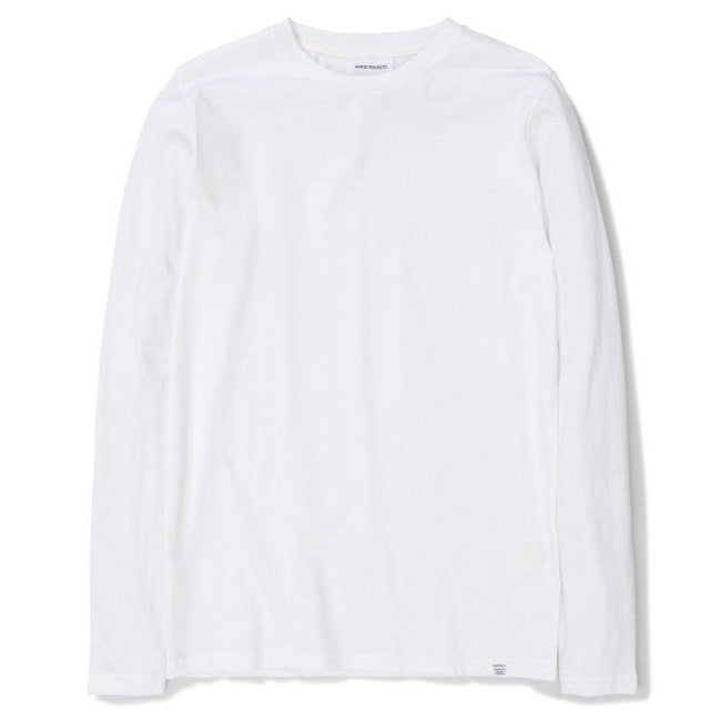 Norse Projects Niels Standard LS T-Shirt White