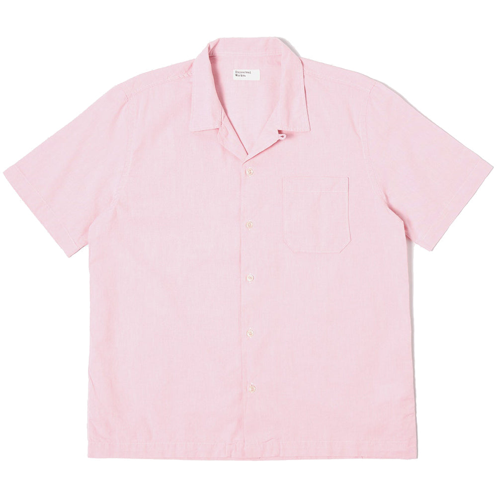 Universal Works Organic Cotton Road Shirt Pink