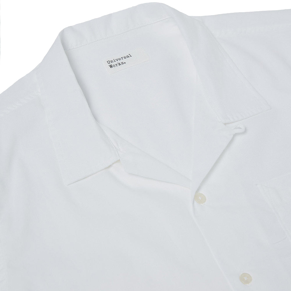 Universal Works Organic Cotton Road Shirt White