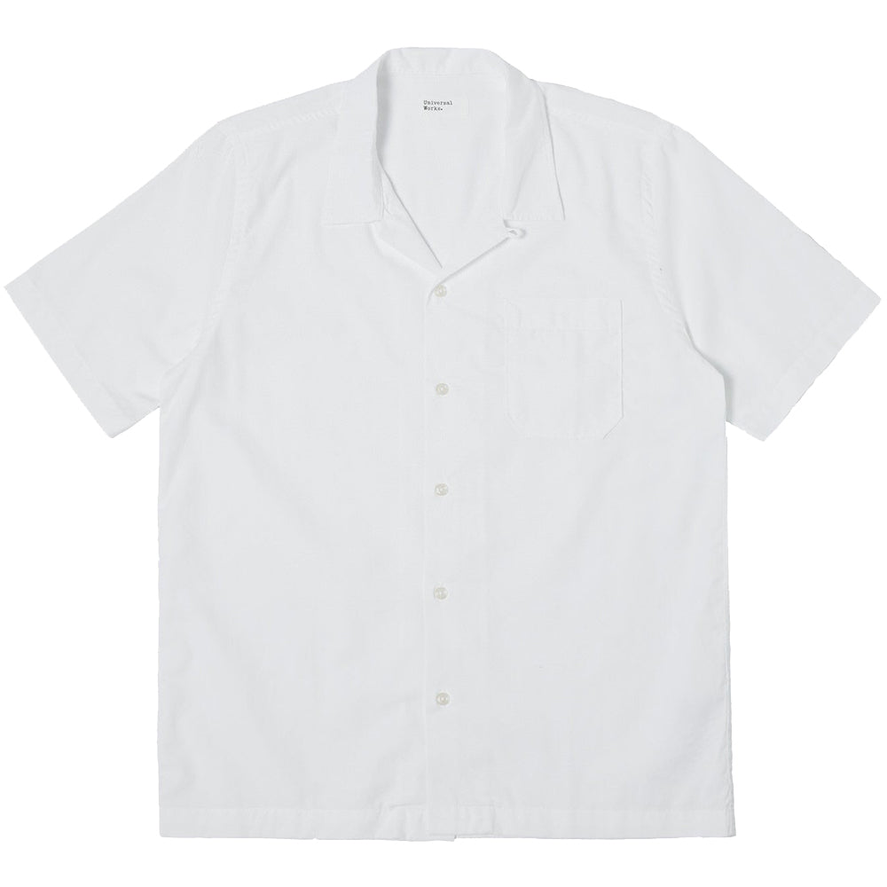 Universal Works Organic Cotton Road Shirt White