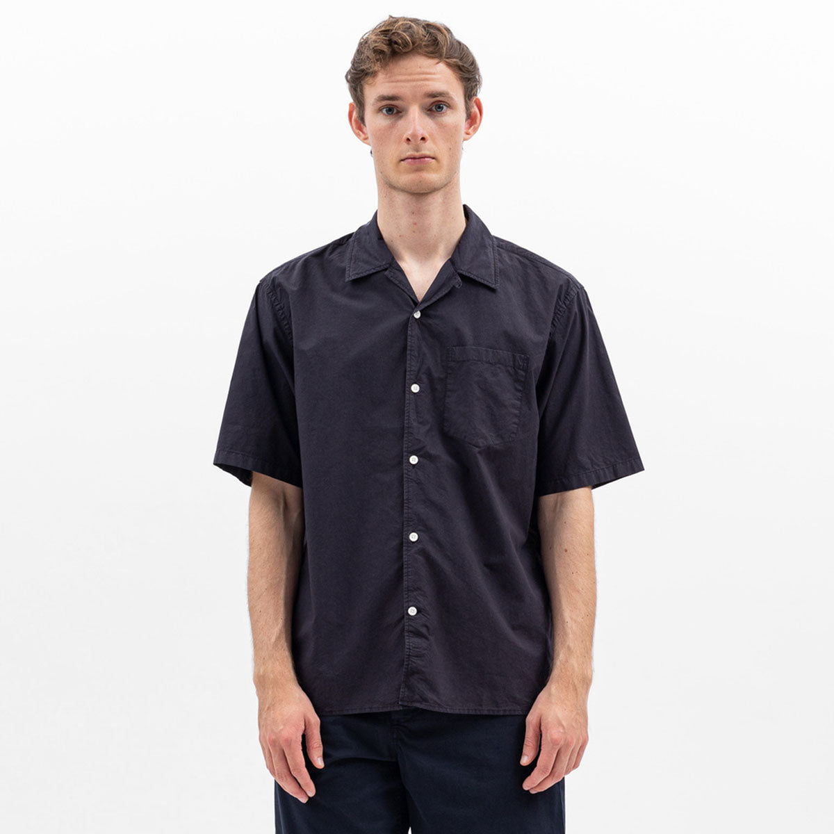 Norse Projects Carsten Tencel Dark Navy