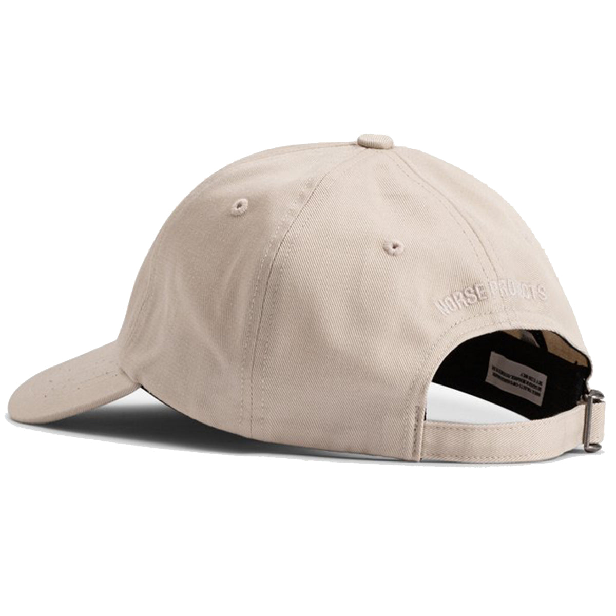 Norse Projects Twill Sports Cap Marble White