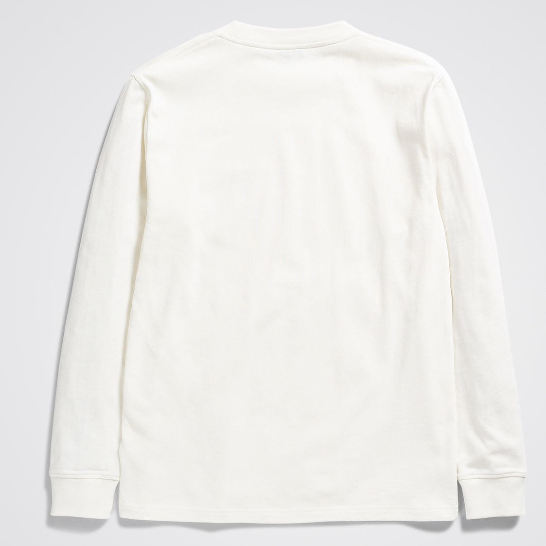 Norse Projects Johannes Heavy Logo L/S Ecru