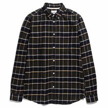 Load image into Gallery viewer, Norse Projects Anton Brushed Flannel Check Beech Green
