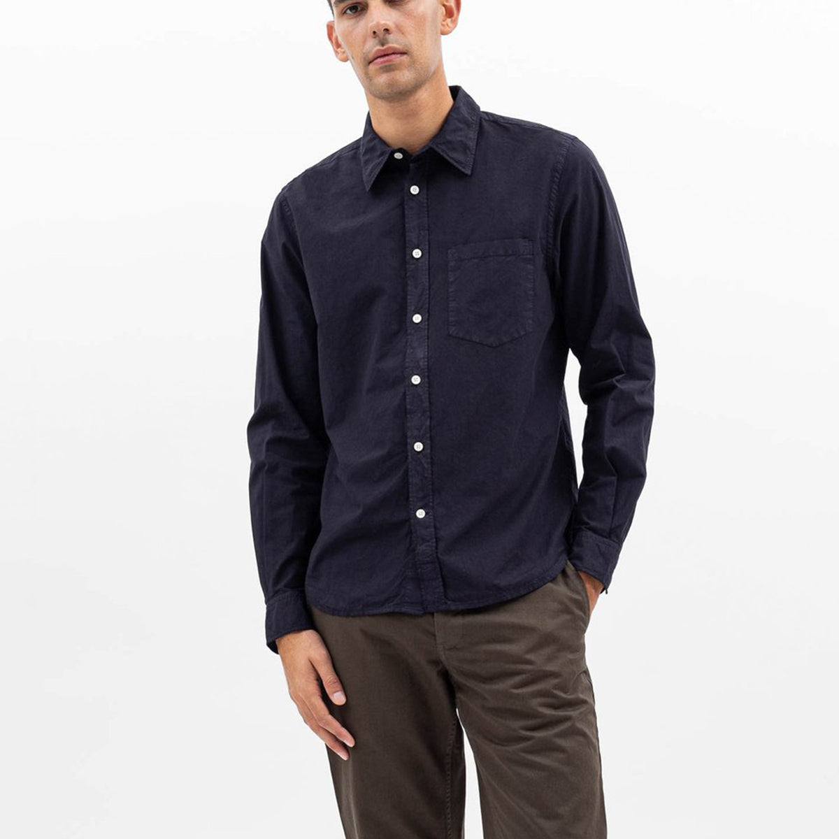 Norse Projects Osvald Tencel Dark Navy