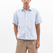Load image into Gallery viewer, Norse Projects Ivan Oxford Monogram Blue Stripe
