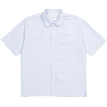 Load image into Gallery viewer, Norse Projects Ivan Oxford Monogram Blue Stripe
