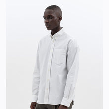 Load image into Gallery viewer, Norse Projects Algot Oxford Monogram White
