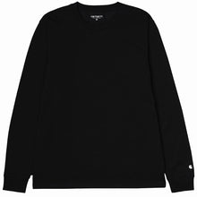 Load image into Gallery viewer, Carhartt WIP L/S Base T-Shirt Black
