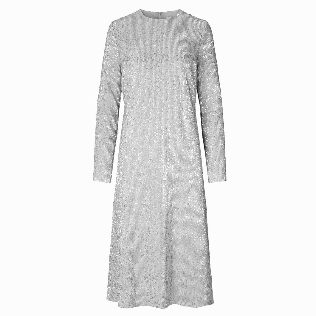 Stine Goya Celsia Dress Silver