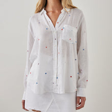 Load image into Gallery viewer, Rails Charli Shirt Multi Daisy Embroidery
