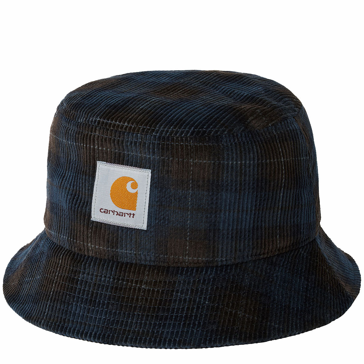 Carhartt WIP Cord Bucket Hat Breck Check Print Tobacco