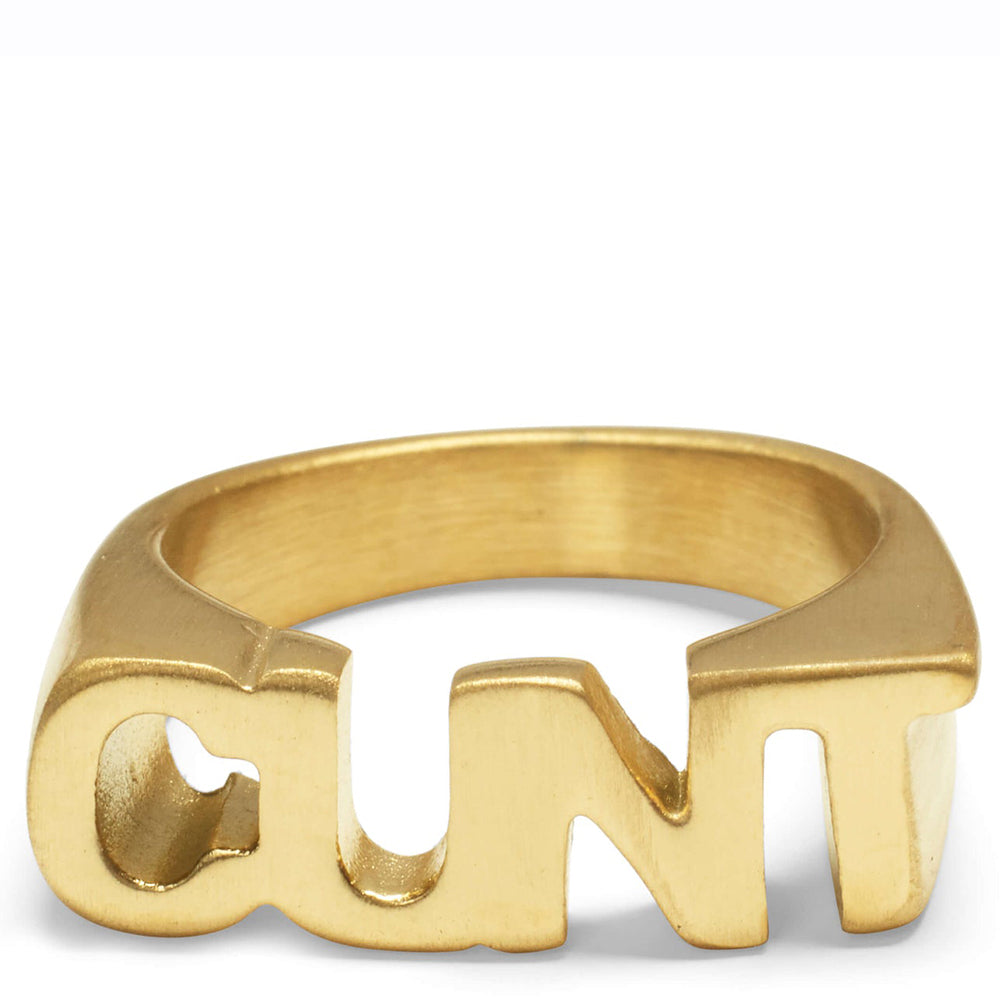 Hoops and Chains C Word Ring