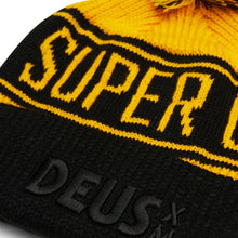 Load image into Gallery viewer, Deus Ex Machina Super Ok Beanie Black/Gold
