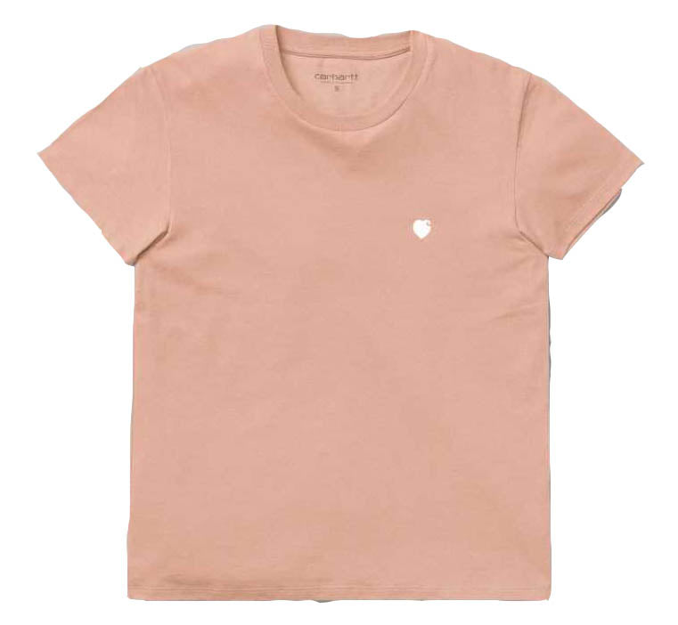Carhartt WIP W' Tilda Hartt T-Shirt Peach / White