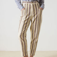 Load image into Gallery viewer, Leon &amp; Harper Pigna St Trousers Beige
