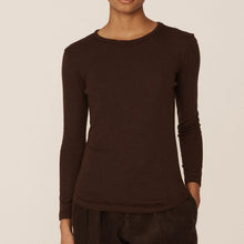 Load image into Gallery viewer, YMC Charlotte LS T-Shirt Brown

