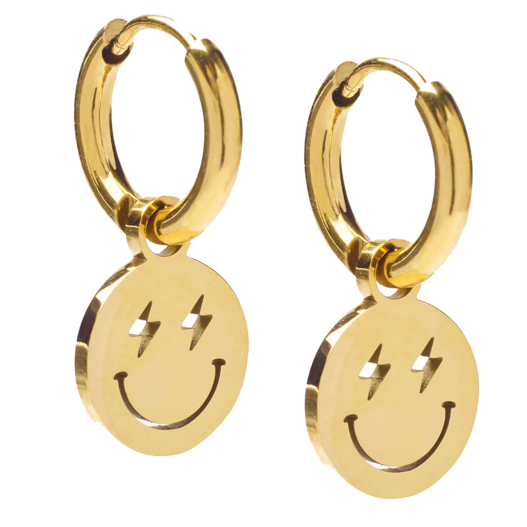 Hoops and Chains Lightning Smiley Huggies