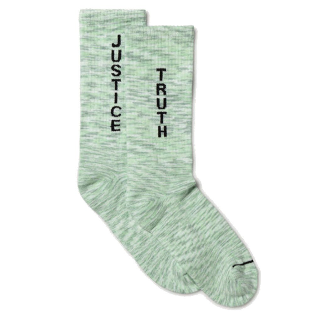 Aries Truth and Justice Space Dye Sock Aqua