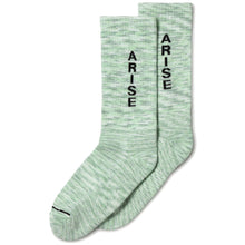 Load image into Gallery viewer, Aries Truth and Justice Space Dye Sock Aqua
