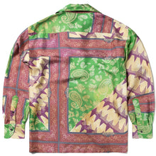 Load image into Gallery viewer, Aries Scarf Print Silk Shirt
